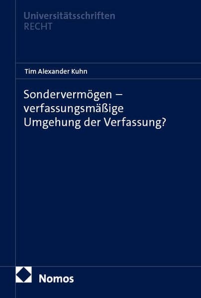 Sondervermögen - verfassungsmäßige Umgehung der Verfassung?