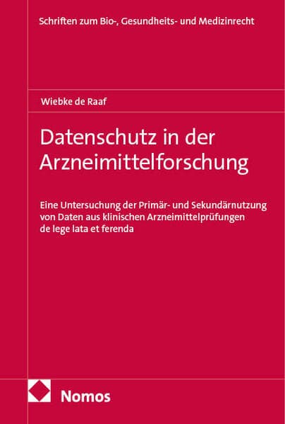 Datenschutz in der Arzneimittelforschung