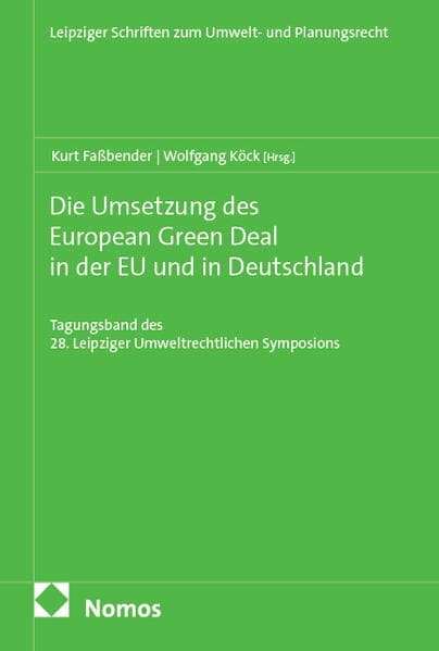 Die Umsetzung des European Green Deal in der EU und in Deutschland