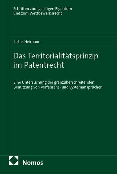 Das Territorialitätsprinzip im Patentrecht