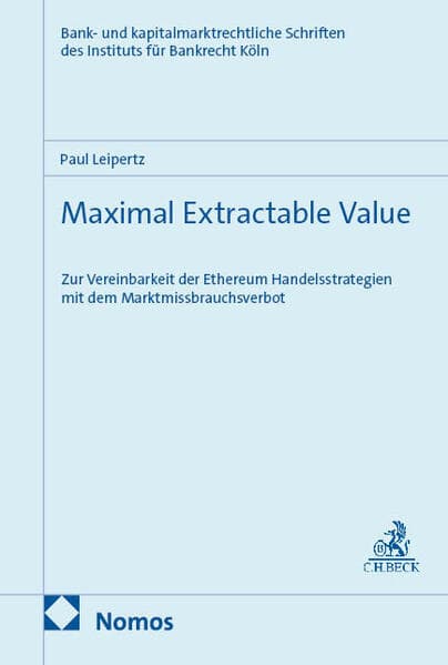 Maximal Extractable Value
