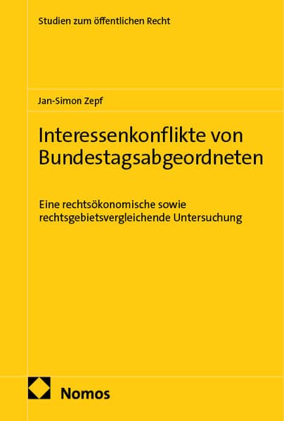 Interessenkonflikte von Bundestagsabgeordneten