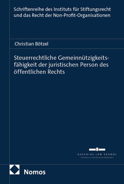 Steuerrechtliche Gemeinnützigkeitsfähigkeit der juristischen Person des öffentlichen Rechts