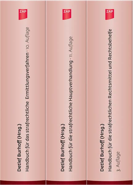 Trilogie für den Strafverteidiger