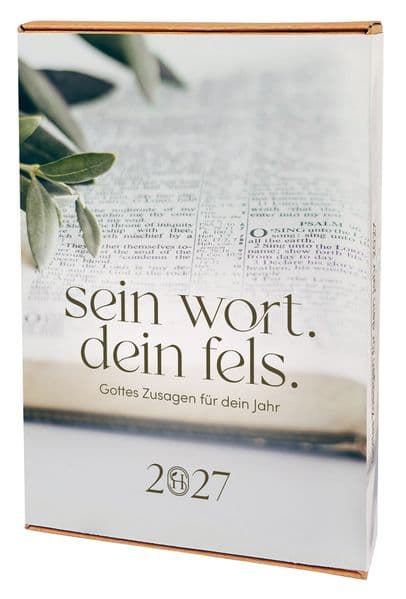 Sein Wort. Dein Fels. 2027