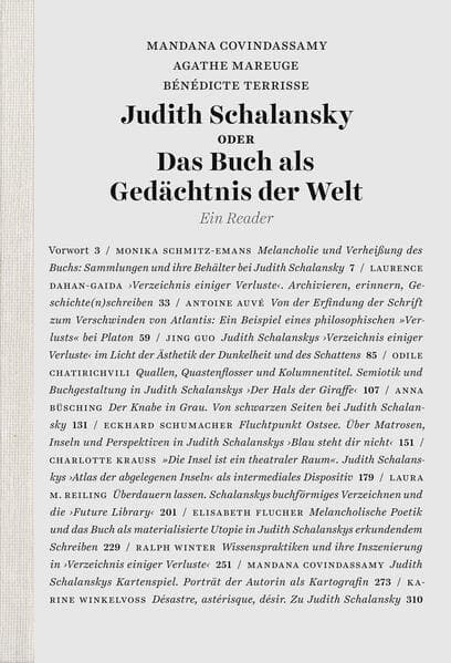 Judith Schalansky oder Das Buch als Gedächtnis der Welt