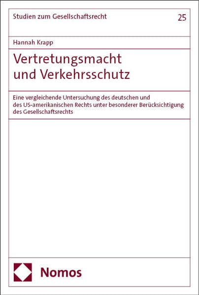 Vertretungsmacht und Verkehrsschutz