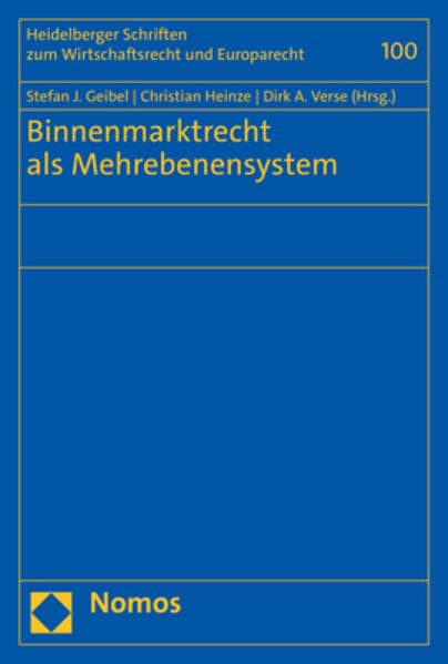 Binnenmarktrecht als Mehrebenensystem