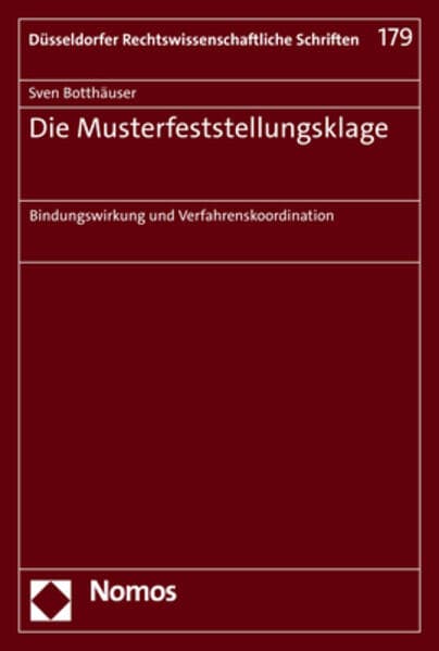 Die Musterfeststellungsklage