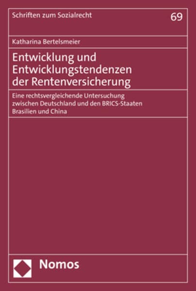 Entwicklung und Entwicklungstendenzen der Rentenversicherung