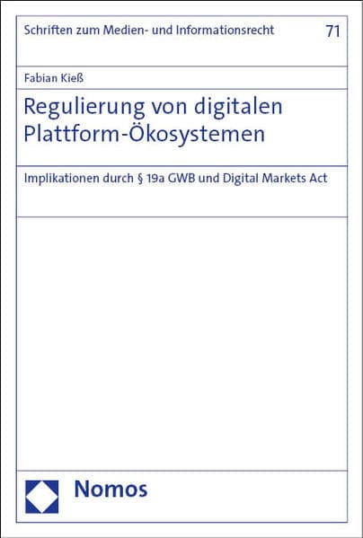 Regulierung von digitalen Plattform-Ökosystemen