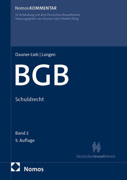 Bürgerliches Gesetzbuch: Schuldrecht