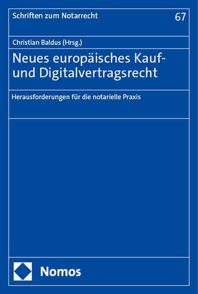 Neues europäisches Kauf- und Digitalvertragsrecht