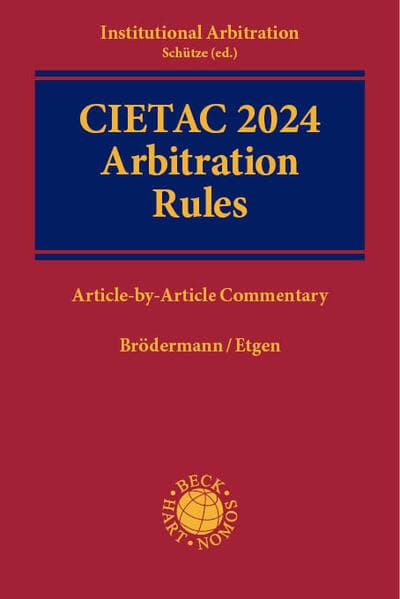 CIETAC Arbitration Rules 2024