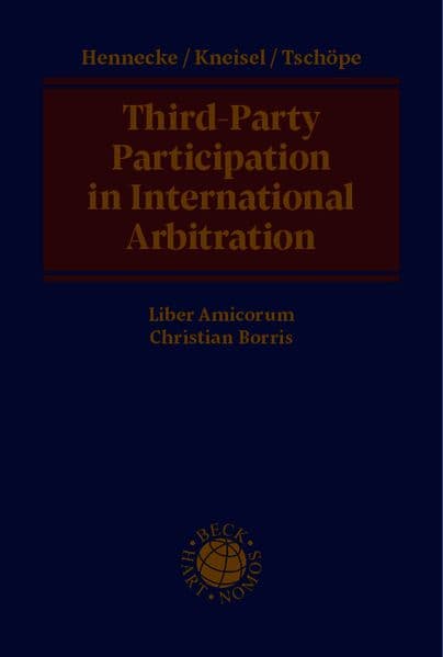 Third-Party Participation in International Arbitration