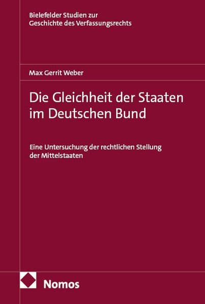 Die Gleichheit der Staaten im Deutschen Bund
