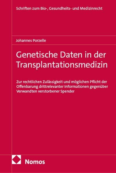 Genetische Daten in der Transplantationsmedizin