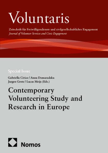 Contemporary Volunteering Study and Research in Europe