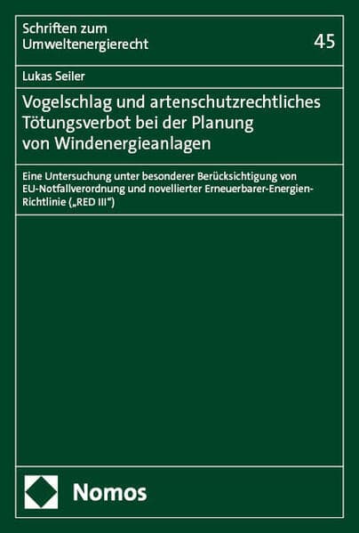 Vogelschlag und artenschutzrechtliches Tötungsverbot bei der Planung von Windenergieanlagen