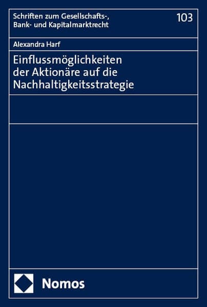 Einflussmöglichkeiten der Aktionäre auf die Nachhaltigkeitsstrategie
