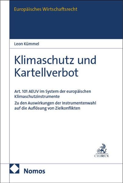 Klimaschutz und Kartellverbot