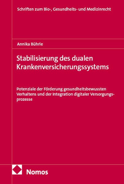 Stabilisierung des dualen Krankenversicherungssystems