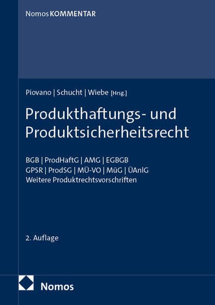 Produkthaftungs- und Produktsicherheitsrecht