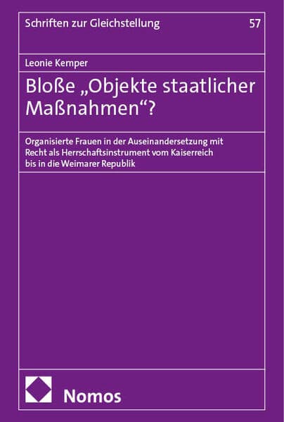 Bloße „Objekte staatlicher Maßnahmen"?