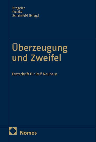 Überzeugung und Zweifel