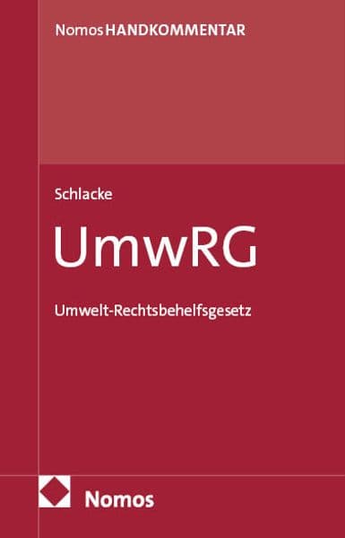 Umwelt-Rechtsbehelfsgesetz: UmwRG