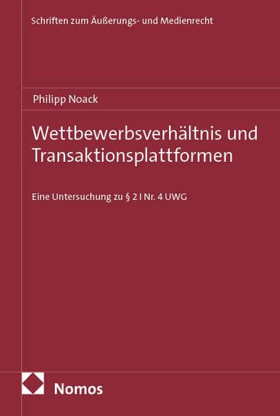 Wettbewerbsverhältnis und Transaktionsplattformen