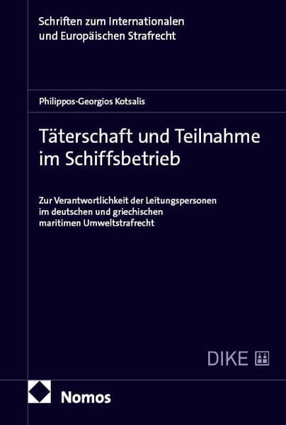 Täterschaft und Teilnahme im Schiffsbetrieb