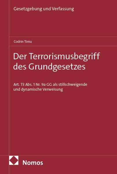 Der Terrorismusbegriff des Grundgesetzes