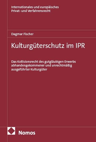 Kulturgüterschutz im IPR