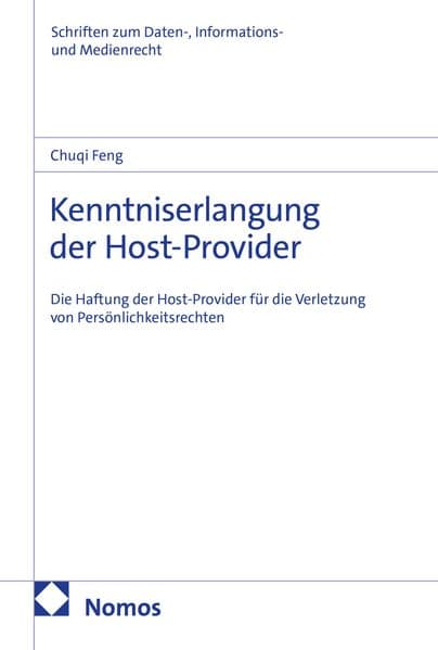 Kenntniserlangung der Host-Provider