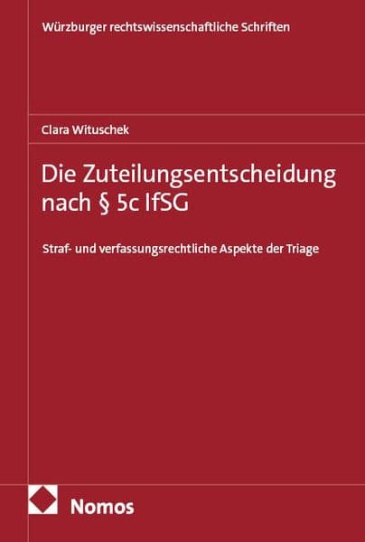 Die gesetzliche Regelung der Triage