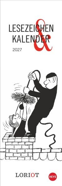 Loriot Lesezeichen & Kalender 2027