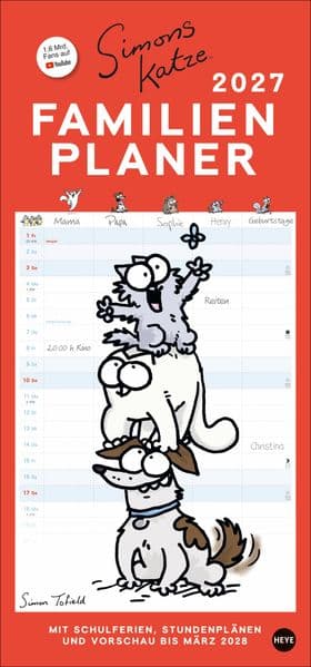 Simons Katze Familienplaner 2027