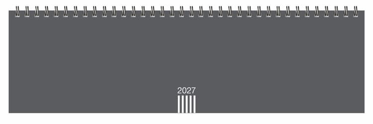 Wochenquerplaner, anthrazit 2027