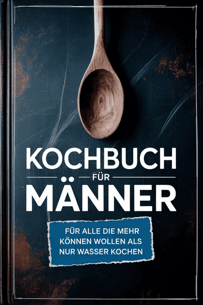 Kochbuch für Männer: Für alle die mehr können wollen als nur Wasser kochen - inkl. Benimmregeln - Für Männer, die denken, die Küche räumt sich von selbst auf!