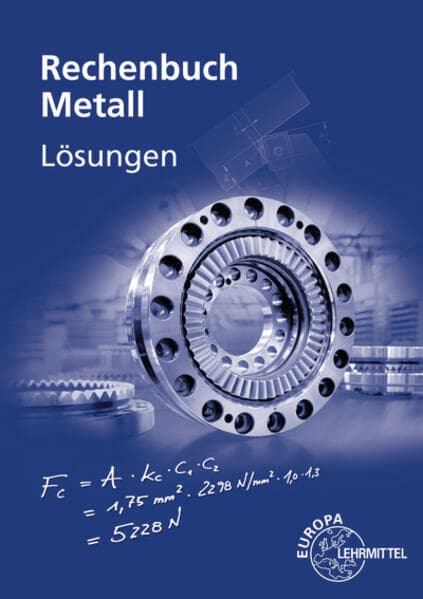 Lösungen zu 10307 Rechenbuch Metall