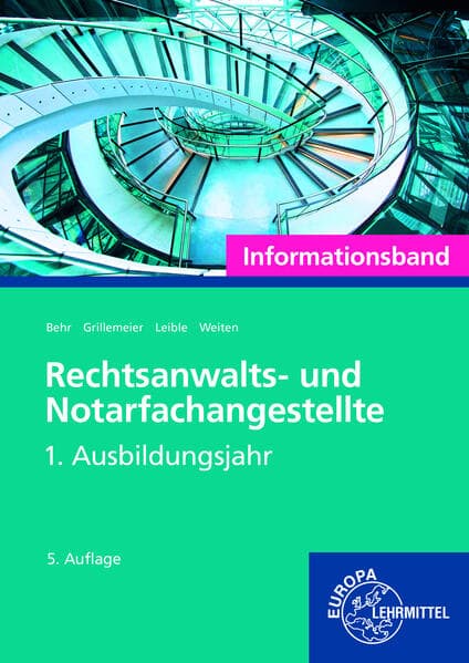 Rechtsanwalts- und Notarfachangestellte, Informationsband