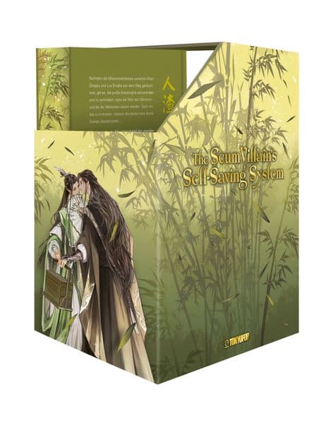 The Scum Villain's Self-Saving System Light Novel 03 HARDCOVER + Box