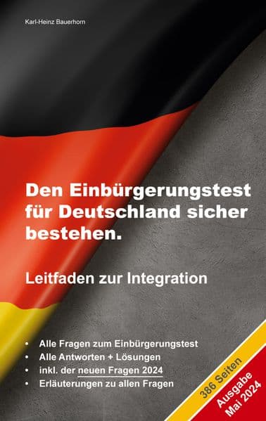Den Einbürgerungstest für Deutschland sicher bestehen