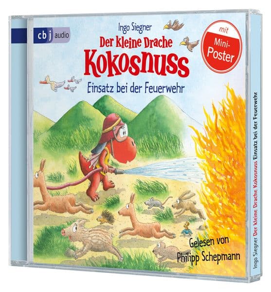 Der kleine Drache Kokosnuss – Einsatz bei der Feuerwehr