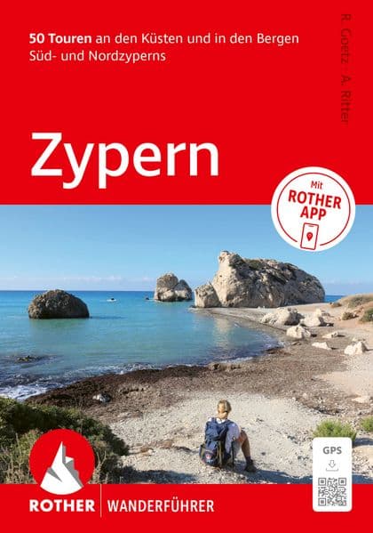 ROTHER Wanderführer Zypern. 50 Touren an den Küsten und in den Bergen Süd- und Nordzyperns