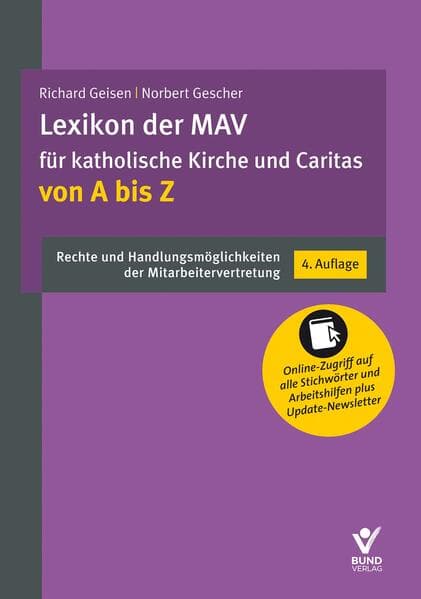 Lexikon der MAV für katholische Kirche und Caritas von A - Z