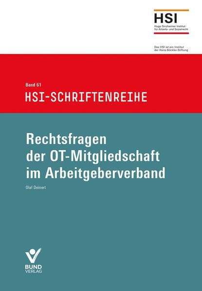Rechtsfragen der OT-Mitgliedschaft im Arbeitgeberverband