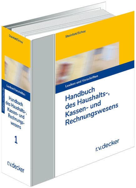 Handbuch des Haushalts-, Kassen- und Rechnungswesens