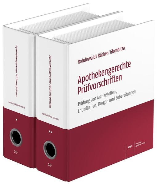 Apothekengerechte Prüfvorschriften